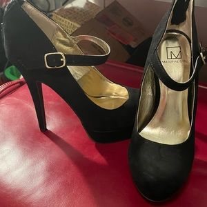 Material girl high heels with platform